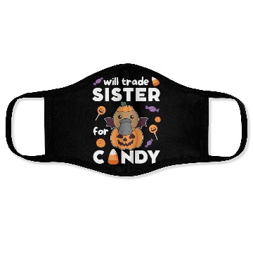 Discover Platypus Halloween Trade Sister For Candy Face Masks