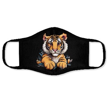 Discover Baby Tiger Face Masks