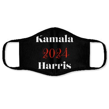 Discover Kamala Harris 24 For The People Face Masks