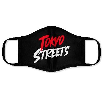 Discover Tokyo Streets Face Masks