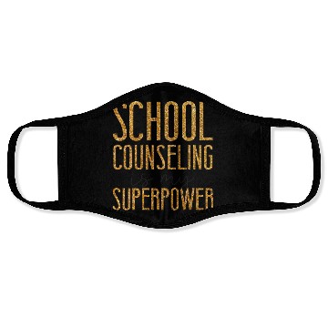 Discover School Counselor School Counseling Face Masks