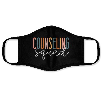 Discover School Counselor Counseling Squad Face Masks