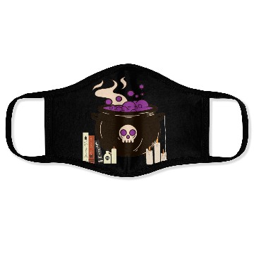 Discover halloween design for physics and science lovers Face Masks