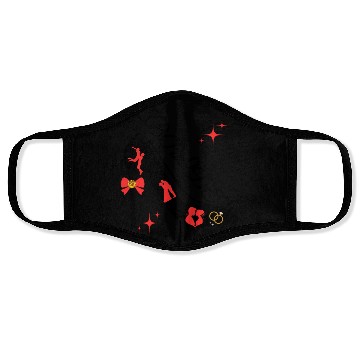 Discover Bride Wedding Engagement Honeymoon Classy Boho Face Masks