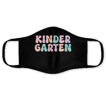 Discover Kindergarten Squad - Back to School Matching Face Masks