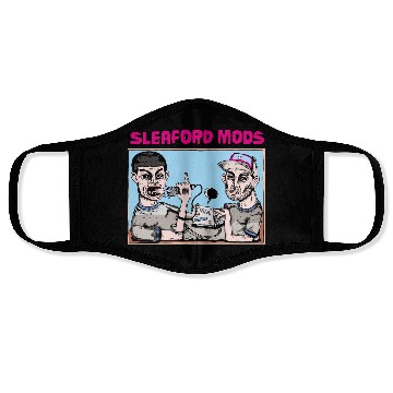 Discover Sleaford Mods Punk Rock Design Face Masks