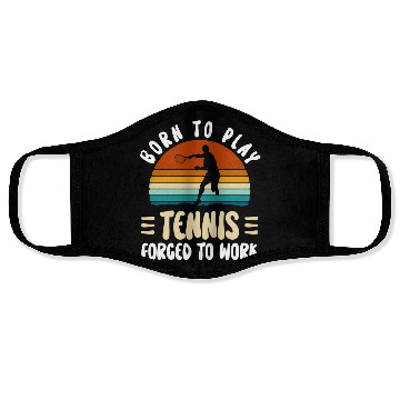 Discover Tennis Player Game Wimbledon Ball Face Masks