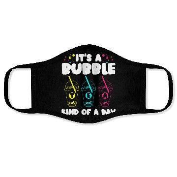 Discover Kawaii Bubbles Sweet Iced Tea Face Masks