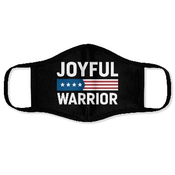 Discover Joyful Warrior American Face Masks
