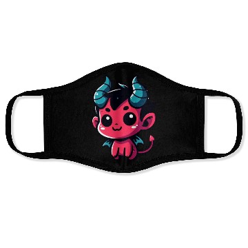 Discover Cute Little Devil Face Masks
