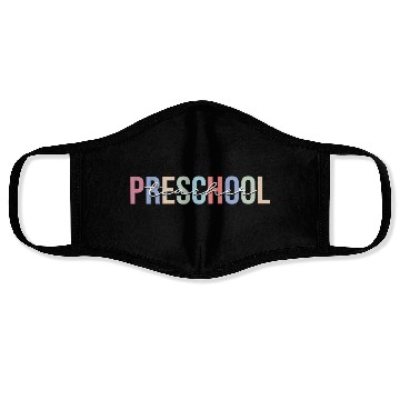 Discover Preschool Teacher School Kindergarten Face Masks
