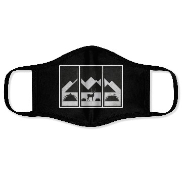 Discover Monochrome Wilderness Face Masks