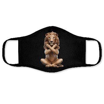 Discover Lion Yoga Face Masks