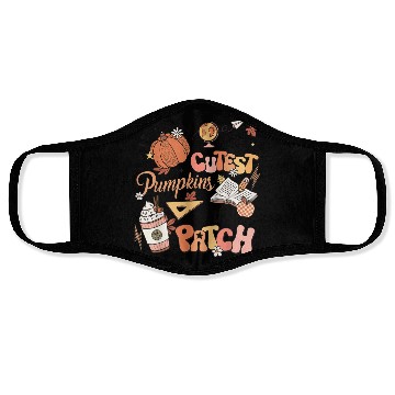 Discover I Teach The Cutest Pumpkins In The Patch Autumn Fa Face Masks