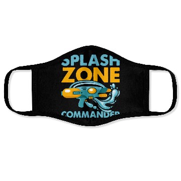 Discover Splash Zone Commander Water Fun Summer Squirt Gun Face Masks