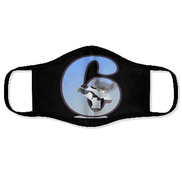 Discover 6th birthday Karate Judo Face Masks