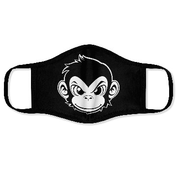 Discover Monkey, monkey head Face Masks