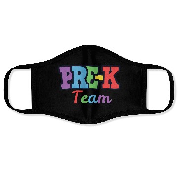 Discover Pre-K Team - Preschool Teacher Face Masks