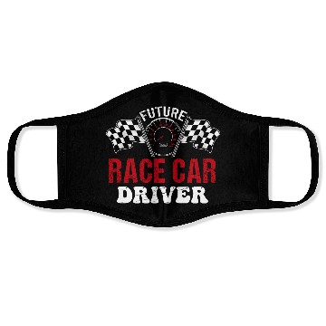 Discover Future Race Car Driver Face Masks