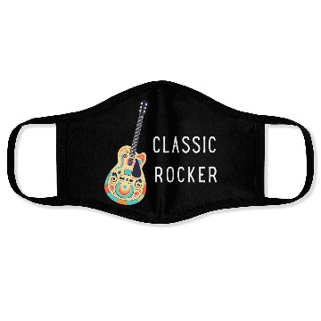 Discover Classic Rocker - Guitar Face Masks