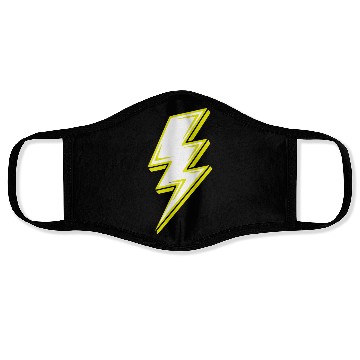Discover Lightning Bolt Face Masks