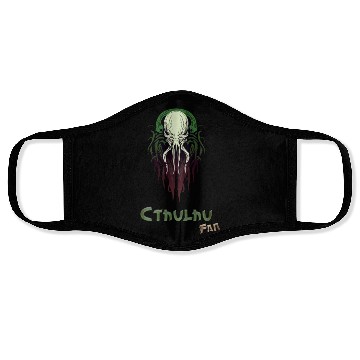 Discover Cthulhu Fan Face Masks