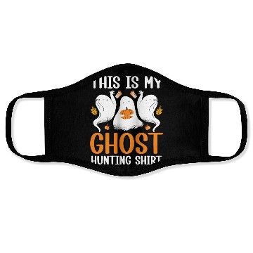 Discover This Is My Ghost Hunting Face Masks Paranormal Hunter