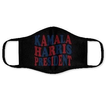 Discover Kamala Harris president reteo Face Masks