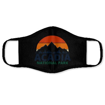 Discover Acadia National Park Face Masks