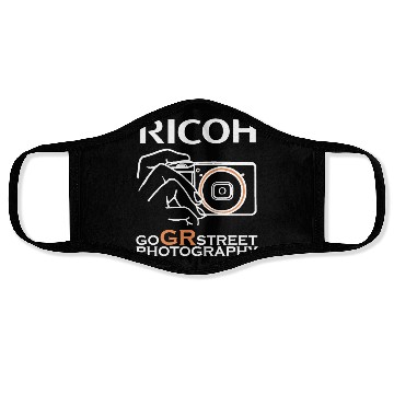 Discover Ricoh GR street Photography Face Masks