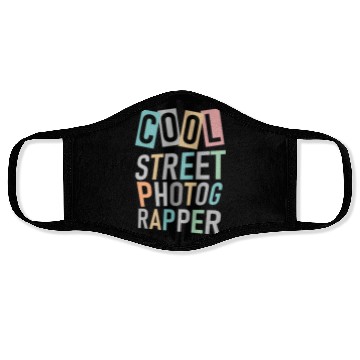 Discover Cool Street Photog Rapper Face Masks