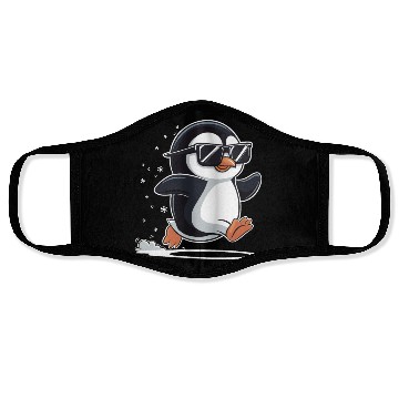 Discover Jogging Penguin Jogger Running Winter Cool Penguin Face Masks