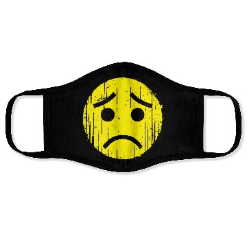 Discover Depressed Emoticon Face Masks