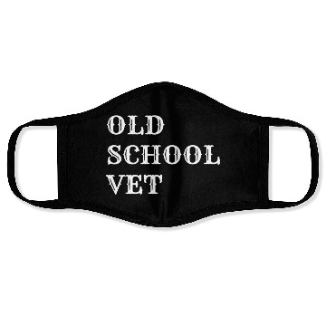 Discover old school vet Face Masks