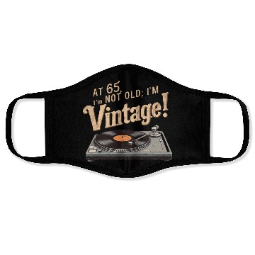 Discover 65th Birthday Gift Face Masks