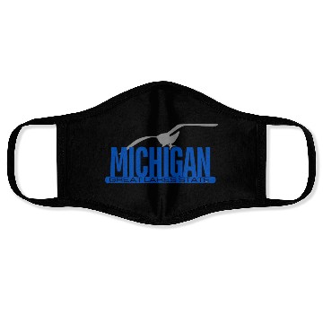 Discover Michigan Great Lakes State Face Masks