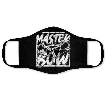 Discover Archery Archer Master of the bow Face Masks