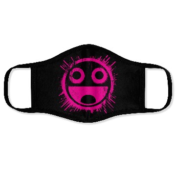 Discover Pink Joyful Face Face Masks