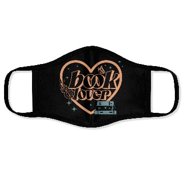 Discover Book Lover Face Masks