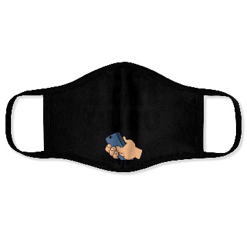 Discover Text Guru Text Gift V2, Typography Art, Face Masks