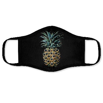 Discover Weirdcore Aesthetic Pineapple Eyes Human Eyeball S Face Masks