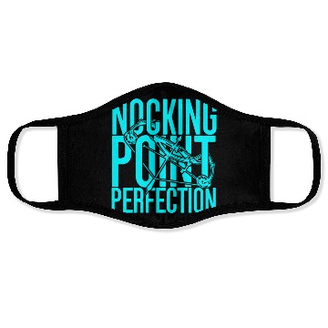 Discover Archery Archer Nocking point perfection Face Masks
