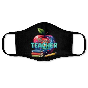 Discover blessed teacher Face Masks