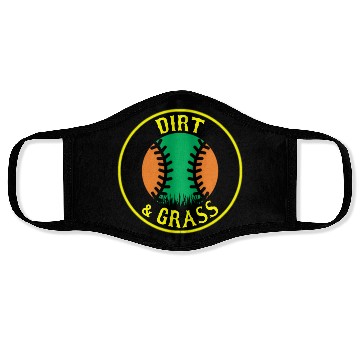 Discover Dirt & Grass Baseball/Softball #2 Face Masks