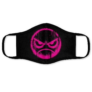Discover Psycho Emotion Pink Face Masks
