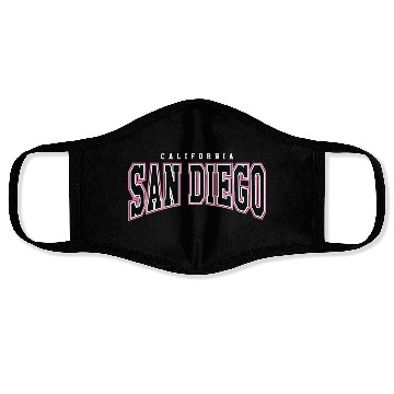 Discover California San Diego Face Masks