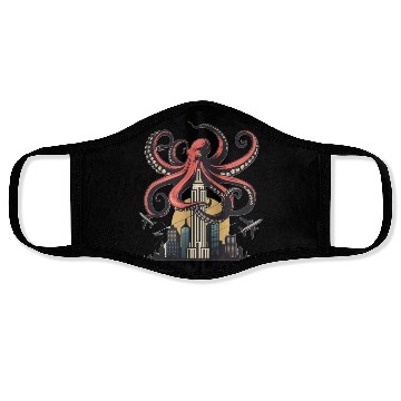 Discover Big Octopus on Building Face Masks