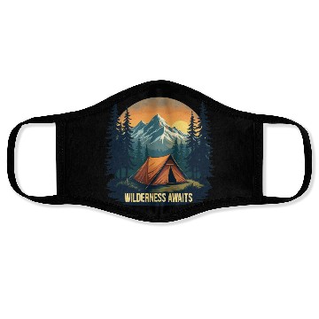 Discover Wilderness Awaits Face Masks | Embrace the Adventure