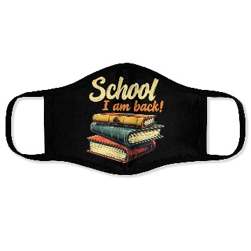 Discover School I Am Back! Face Masks