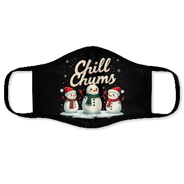 Discover Chill Chums Snowman Friends Festive Winter Fun Face Masks